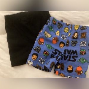 Boys shorts Star Wars themed